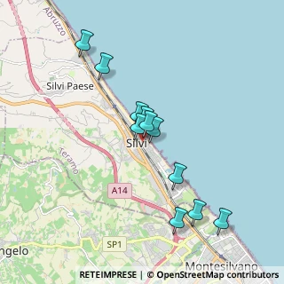 Mappa Via Benedetto Croce, 64028 Silvi TE, Italia (1.72)