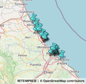 Mappa 64028 Silvi TE, Italia (9.4595)