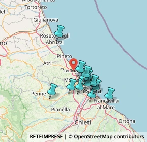 Mappa 64028 Silvi TE, Italia (11.535)