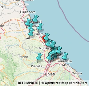 Mappa 64028 Silvi TE, Italia (12.0525)