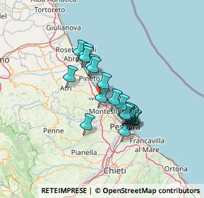 Mappa 64028 Silvi TE, Italia (10.3575)