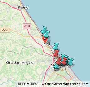 Mappa 64028 Silvi TE, Italia (4.30929)