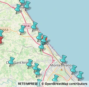 Mappa 64028 Silvi TE, Italia (6.104)