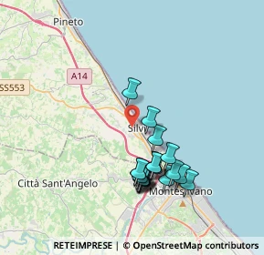 Mappa 64028 Silvi TE, Italia (3.63316)