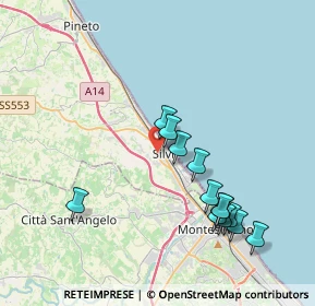 Mappa 64028 Silvi TE, Italia (4.08462)