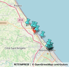 Mappa 64028 Silvi TE, Italia (3.64846)