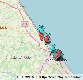 Mappa 64028 Silvi TE, Italia (3.58842)