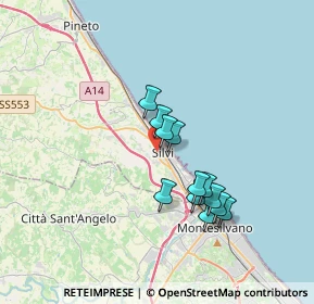 Mappa 64028 Silvi TE, Italia (3.00833)