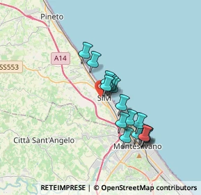 Mappa 64028 Silvi TE, Italia (2.98118)