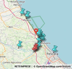 Mappa 64028 Silvi TE, Italia (6.55824)