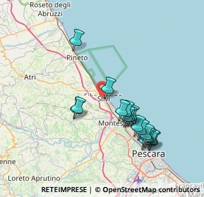 Mappa 64028 Silvi TE, Italia (7.60294)