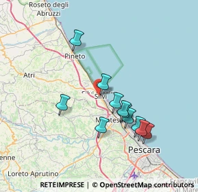 Mappa 64028 Silvi TE, Italia (6.80364)