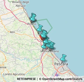 Mappa 64028 Silvi TE, Italia (4.34286)