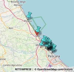 Mappa 64028 Silvi TE, Italia (6.872)