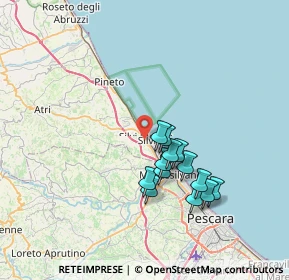 Mappa 64028 Silvi TE, Italia (6.39385)