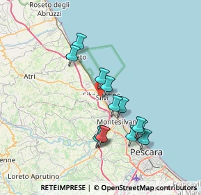 Mappa 64028 Silvi TE, Italia (6.70538)