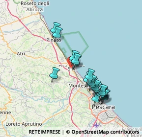 Mappa 64028 Silvi TE, Italia (7.2315)