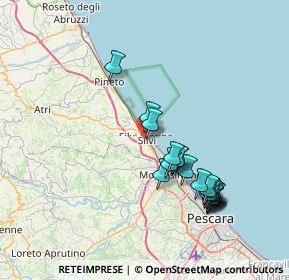 Mappa 64028 Silvi TE, Italia (7.812)