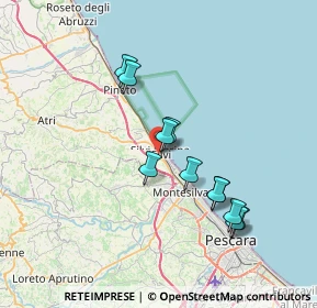 Mappa 64028 Silvi TE, Italia (6.72727)