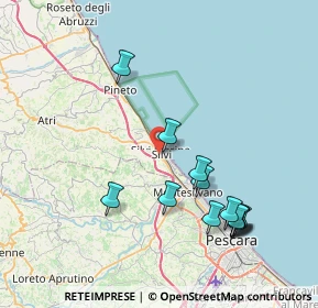 Mappa 64028 Silvi TE, Italia (8.60923)