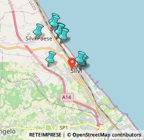 Mappa Via S. Stefano, 64028 Silvi TE, Italia (1.58455)