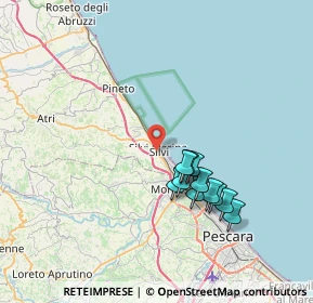 Mappa Vicolo Don Sturzo, 64028 Silvi TE, Italia (6.90182)