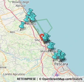 Mappa Vicolo Don Sturzo, 64028 Silvi TE, Italia (7.02412)