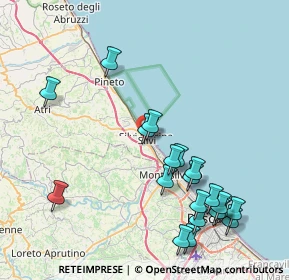 Mappa Via S. Stefano, 64028 Silvi TE, Italia (9.6275)