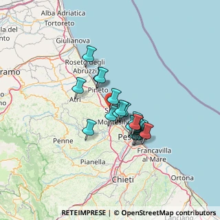 Mappa Via S. Stefano, 64028 Silvi TE, Italia (10.174)