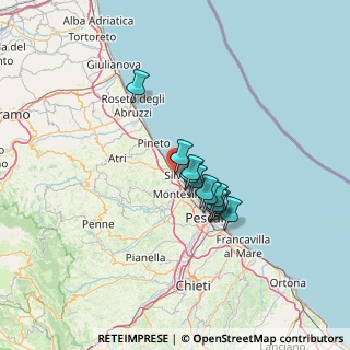Mappa Via Ernesto Romani, 64028 Silvi TE, Italia (9.395)