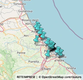 Mappa Via Luigi Settembrini, 64028 Silvi TE, Italia (10.78263)