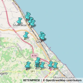 Mappa Via Ernesto Romani, 64028 Silvi TE, Italia (2.32526)