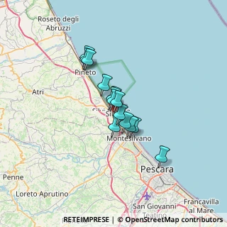 Mappa Via Luigi Settembrini, 64028 Silvi TE, Italia (4.33857)