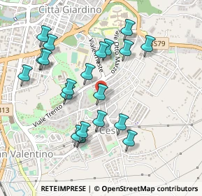 Mappa Viale degli Oleandri, 05100 Terni TR, Italia (0.5005)