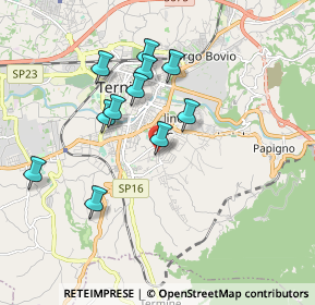 Mappa Viale degli Oleandri, 05100 Terni TR, Italia (1.72818)