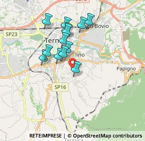 Mappa Viale degli Oleandri, 05100 Terni TR, Italia (1.60923)