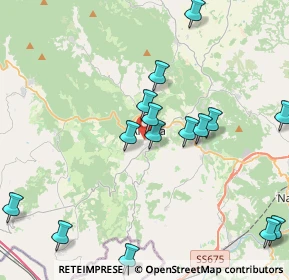 Mappa Via delle Torri, 05022 Amelia TR, Italia (4.82467)