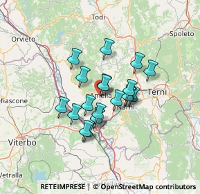 Mappa Via delle Torri, 05022 Amelia TR, Italia (10.1785)