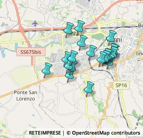 Mappa Via Adda, 05100 Terni TR, Italia (1.508)