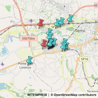 Mappa Via Maestri del Lavoro, 05100 Terni TR, Italia (1.08529)