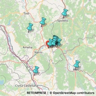 Mappa Via Maestri del Lavoro, 05100 Terni TR, Italia (10.84154)