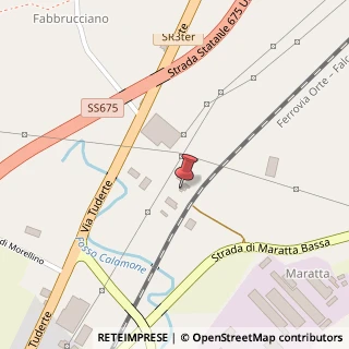 Mappa Strada di Maratta Bassa, 3, 05035 Narni, Terni (Umbria)