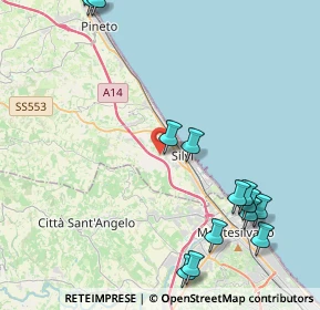 Mappa Contrada S. Silvestro, 64028 Silvi TE, Italia (5.65929)