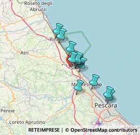 Mappa Contrada S. Silvestro, 64028 Silvi TE, Italia (5.015)