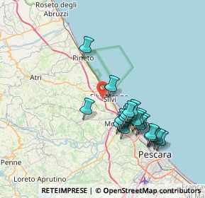 Mappa Contrada S. Silvestro, 64028 Silvi TE, Italia (7.2565)