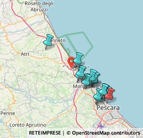 Mappa Contrada S. Silvestro, 64028 Silvi TE, Italia (7.014)