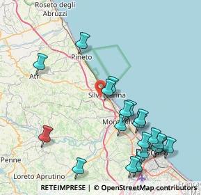 Mappa Contrada S. Silvestro, 64028 Silvi TE, Italia (9.931)