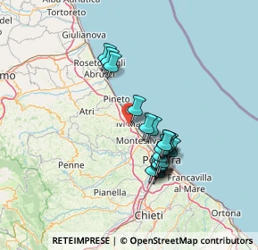Mappa Contrada S. Silvestro, 64028 Silvi TE, Italia (12.492)