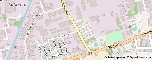 Mappa Terni