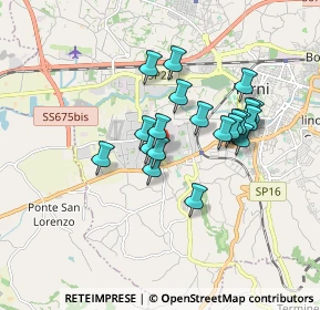 Mappa Strada di Sabbione, 05100 Terni TR, Italia (1.4825)